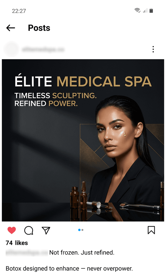 Sample generated content